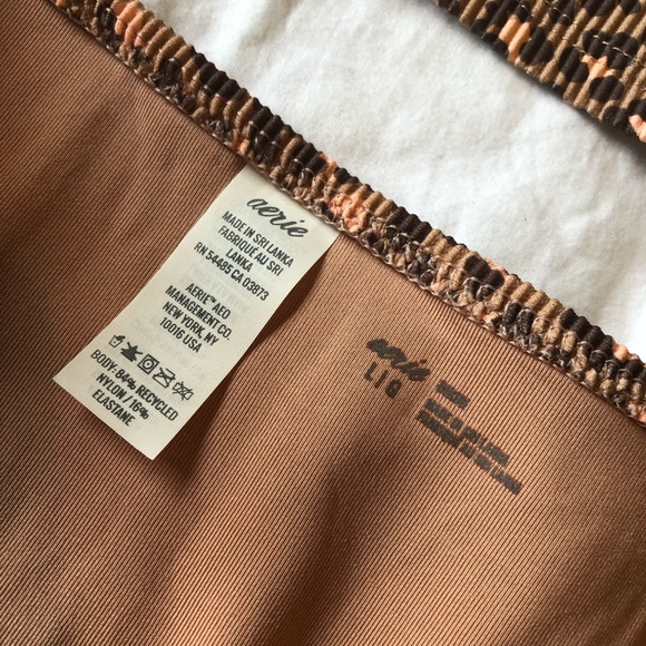 Aerie leopard print bikini sz S/L NWOT - Picture 3 of 7